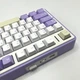 Безпровідна механічна клавіатура з Hot-Swap AULA F75 White-Purple - изображение 4