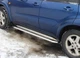 Боковые пороги подножки площадки на Acura MDX 14-20 d60х1,6мм Акура МДХ ST7127 - изображение 2
