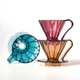 Пуровер Cafec Flower Dripper Tritan Wine Red - изображение 8
