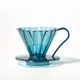 Пуровер Cafec Flower Dripper Tritan Blue Green - изображение 7