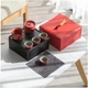 Набір Gongfu Travel Tea Set Garnet для чайної церемонії на 9 предметів (10E79DD219C2) - зображення 3