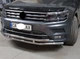 Кенгурятник защита переднего бампера на Hyundai H100 98-06 d60х1,6мм Хендай Х100 ST13311 - изображение 1