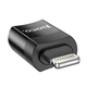 Адаптер Переходник для телефона планшета HOCO Lightning to Type-C female adapter UA17 |2A, USB2.0| Black - изображение 5