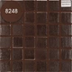 Мозаика АкваМо коричневая, нескользящая PW25207 Anti Dark Brown 31.7х31.7 стеклянная для ванны, душевой за 1 - изображение 2