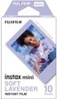 Фотобумага Fujifilm INSTAX MINI Soft Lavender INSTANT FILM картридж для Instax mini 8, 9, 11, 12, 90, 99, 40, 41, 50, 70, 25S, EVO, liplay, Polaroid 300, SHARE SP-1, SP-2, link (54х86мм 10шт) - изображение 4