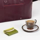 Компактный женский кожаный кошелек Visconti RB126 Zanzibar (Lime Multi) - изображение 7