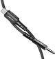 Kabel Acefast C1-08 Kabel audio ze stopu aluminium USB-C 3.5 mm Czarny (AFC1-08B) - obraz 5