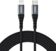 Kabel CHOETECH USB 3.1 Type-C - Lightning 2 m MFI PD 20 W Black (6971824975932) - obraz 1