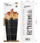 Набір з 12 шт. пензлів для бодіарту Artist Brushes чорний - зображення 1