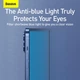 Защитное стекло BASEUS 0.3mm Full-screen and Full-glass anti-blue light для iPhone 12 Mini 5.4" (2pcs) - изображение 5