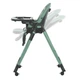 Стільчик для годування El Camino Crystal ME-1037-B-Green зелений 4695437 - зображення 5
