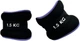 Утяжелители EasyFit EF-1015-V 2 х 1.5 кг для ног и рук Черные с фиолетовым (56003365) - изображение 1
