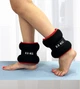 Утяжелители EasyFit EF-1025-R 2 х 2.5 кг для ног и рук Черные с красным (56003367) - изображение 2