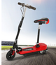 Дитячий електросамокат E-Scooter з сидінням 12-14 км/ч червоний - изображение 1