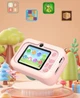Дитячий цифровий фотоапарат TOY G Q6 Діно Рожевий 2 камери 48MP - зображення 6