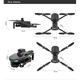 Квадрокоптер профессиональный с камерой LYZRC L800 PRO 3-осевой подвес 4K HD, GPS, FPV до 1200м, 26м. полета + кейс - изображение 3