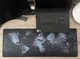 Коврик для мыши Voltronic 300x800 тканевой Карта мира с боковой прошивкой толщина 3мм Mixed - изображение 3