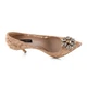 Женские туфли - лодочки Bellucci из кружева Taormina с брошью Dolce&Gabbana Rainbow 37 (23.8 cm) бежевые CD0101AL19880240 - изображение 7