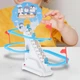 Музыкальная игрушка-трек пингвины на горке 3311 “Happy Penquim”, синий с белым - изображение 4