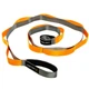 Лента стропа с петлями для растяжки Stretch Strap Zelart FI-6666 10 петель серый-оранжевый - изображение 2