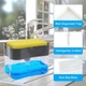 Органайзер для мочалок с мыльницей и дозатором нажимная Soap Pump Sponge Caddy - изображение 3
