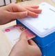 Дитяча скарбничка-сейф Кіт Синій з кодовим замком та купюроприймачем - зображення 3