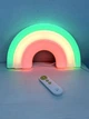 Неоновый светильник на стену ночник декоративный NEON неоновая лампа на стену Радуга - изображение 1