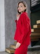 Піжама жіноча з вареної бавовни Red XXL - зображення 1