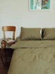 Комплект білизни з льону Leglo Spring полуторний, Простирадло 180x200x30 - зображення 3