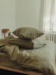 Комплект білизни з льону Leglo Spring полуторний, Простирадло 180x200x30 - зображення 7