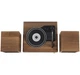 Програвач вінілу Crosley Alto Shelf System Walnut - зображення 3
