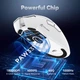 Игровая Мышь ATTACK SHARK R1 Белый Цвет 2.4G/Bluetooth/Кабель 18000 Dpi PAW3311. - изображение 5