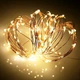 Гирлянда Капля Роса на батарейках 3 метра 30LED Теплый Белый - изображение 1