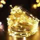 Гірлянда Крапля Роса на батарейках 10 метрів 100LED Теплий Білий - зображення 1