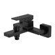 Змішувач для ванни Qtap Gemini (з душовим гарнітуром) QTGEM259BLM45682 Black Matt - зображення 1