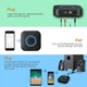 Bluetooth-приемник 1Mii B06 Plus, беспроводной аудиоадаптер HiFi Черный - изображение 4