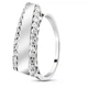 Серебряное кольцо с фианитами ФК052 ФК052 17.5р. - изображение 1