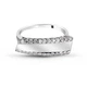 Серебряное кольцо с фианитами ФК052 ФК052 17.5р. - изображение 2