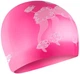 Шапка для плавания Speedo SLOGAN PRT CAP JU/JF/JM розовый Дет OSFM 8-0838616719 - изображение 1