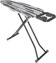 Гладильная доска EuroHome CLOUD 40x118 см моноблок с розеткой Полосы черно-серые (EH11840MPLE-2) - изображение 3