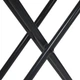 Гладильная доска EuroHome CLOUD 40x118 см моноблок с розеткой Полосы черно-серые (EH11840MPLE-2) - изображение 10