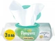 Zestaw chusteczek nawilżanych dla niemowląt Pampers Harmonie New Baby 3 x 46 szt (8700216201025) - obraz 1