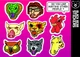 Стикерпак "Hotline Miami", пиксельарт, наклейки, видеоигра (stpack-hotlinemiami) - изображение 1
