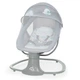 Крісло-шезлонг для немовлят з електро-заколисуванням Mastela 8104 Light Grey (механізм гойдання: поворотний, 3в1) - изображение 3