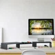 Подставка на 2 монитора черная 11x104x20,5см - изображение 2