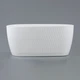 Горшок для цветов Form-Plastic Мика овальный с подставкой 2,65 л 12 х 11 х 26 см, Цвет Белый - изображение 3