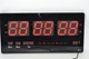 Настінний LED годинник VST-4622-1 великий електронний дисплей календар термометр будильник цифровий годинник для офісу будинку школи яскраве табло настінна панель відображення часу дати температури - зображення 3