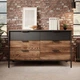 Комод Frisco Стокгольм 1373х814х395 мм Каштановый / Антрацит (39860-MEB2635) - изображение 4