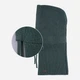Капор женский Malisa Неаполь 5-8024-CR-49 One Size Зелёный - изображение 3
