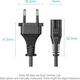 Кабель питания Vention 2-Prong Power Cord 1.8M C7 Connector EU Plug (ZCLBAC) - изображение 4